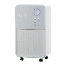OCEANIC Deshumidificador de aire eléctrico - Extracción 12 litros/día - Secado de ropa - Drenaje continuo - Pantalla LED - Nuevo