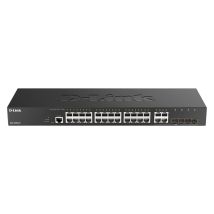 D-Link DGS-2000-28 commutateur réseau Géré L2/L3 Gigabit Ethernet (10/100/1000) 1U Noir