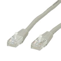 VALUE Cordon Cat.6 UTP confectionné gris 0,5m