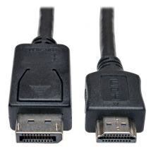 Tripp Lite P582-006 Adaptador de Cable DisplayPort a HDMI (M/M), 1.83 m [6 pies] - Nuevo