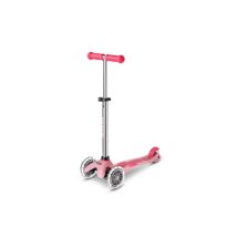 Scooter tre ruote Micro Mobility Mini Micro Deluxe Glow LED Plus bambini 2 a 5 anni ruote LED luminescenti rosa - Nuovo