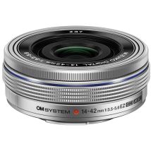 Zoom reflex numérique OM SYSTEM 14-42 POWERZOOM SILVER OM