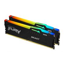 Módulo de Memoria Kingston Technology FURY Beast RGB 32GB 2 x 16GB DDR5 5200 MHz - Nuevo