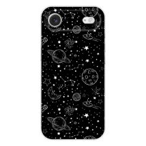 Coque en silicone - Compatible pour Apple iPhone 17 Air - design galaxy draw