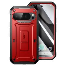 Supcase Funda integral para Google Pixel 10 Pro XL MagSafe Serie Unicorn Beetle Pro Negro / Rojo - Nuevo