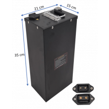 Batterie amovible 72V40Ah pour Lycke Retro80
