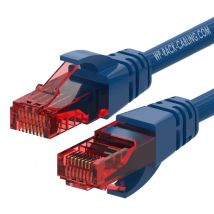 WP WPC-PAT-6U002B câble de réseau Bleu, Rouge 0,2 m Cat6 U/UTP (UTP)