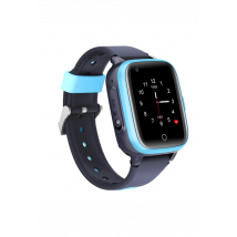 Montre intelligente pour enfants Valdus D31, écran TFT avec 1,4 écrans, 700 mAh, SOS, bleu