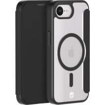 Force Case Funda reforzada MagSafe Compatible 2m para iPhone 16e con tarjetero Negro - Nuevo
