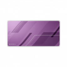 Tapis de Souris Gaming Newskill Artemis Purple XXL | Tissu Jacquard | Base en Caoutchouc Naturel
