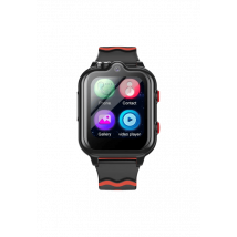 Montre intelligente pour enfants Valdus D35, écran IPS de 1,69 pouces, 1000 mAh, double caméra, noir