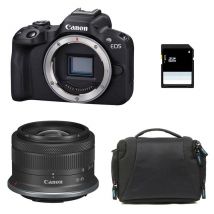 CANON EOS R50 + RF-S 18-45mm f/4.5-6.3 IS STM + Sac + Carte SD 8 Go
