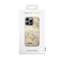 Cover per iPhone 13 Pro Model Sparkle Greige Marble compatibile con la Ricarica Wireless - Nuovo