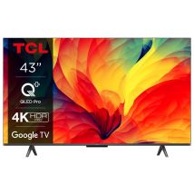 TCL QLED780 43QLED780 TV 109,2 cm (43 ) 4K Ultra HD Smart TV Noir 450 cd/m²