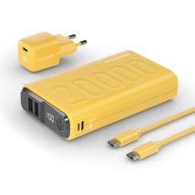 RealPower PB-20000 Polimeri di litio [LiPo] 20000 mAh Giallo (Ultron PB-20000 20000 mAh Gul) - Nuovo