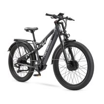 VTT électrique Pure Unicorn U7 tout suspendu, batterie 2000 W 48 V 19,2 Ah