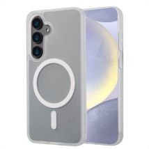 imoshion Coque Color Guard avec MagSafe pour Samsung Galaxy S24 - Blanc