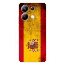 Coque en silicone - Compatible Xiaomi Redmi Note 13 4G - design drapeau espagne