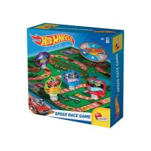 Gioco da tavolo Lisciani Hot Wheels Speed Race Corso di velocità per 2 a 4 giocatori a partire da 5 anni Scatola rettangolare - Nuovo