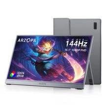 Écran PC Arzopa Z1FC 16,1 FHD 144Hz HDR 2x USB-C HDMI Gris