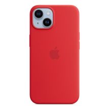 Apple Coque en silicone avec MagSafe pour iPhone 14 - (PRODUCT)RED Apple iPhone 14
