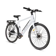 Losso City 2025 – E-bike urbana con batería Samsung 48 V 14 Ah – Blanco Marfil - Nuevo