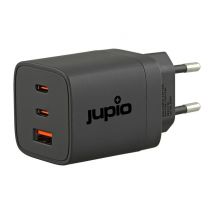 JUPIO Cargador triple USB / USB-C 60 W GAN - Nuevo