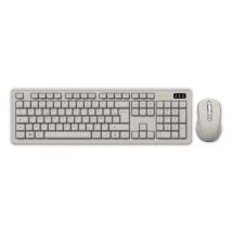 MCL MP3B99AACK2012BIW clavier Souris incluse Universel RF sans fil AZERTY Français Beige