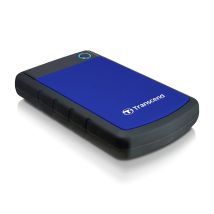 Transcend 2TB StoreJet 25H3 disque dur externe 2 To 2.5 Micro-USB B 3.2 Gen 1 (3.1 Gen 1) Noir, Bleu