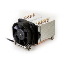 Inter-Tech A-24 Processeur Cooler 6 cm Alluminio, Nero - Nuovo