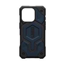 Coque pour iPhone 16 Pro MagSafe Antibactérienne Collection Monarch Pro Kevlar Bleu