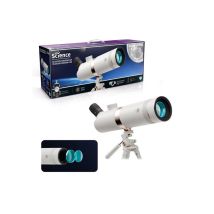 Telescopio CANAL TOYS So Science Horizon Star COS 008 con soporte para smartphone, trípode ajustable, ocular de 20-60 mm, Blanco - Nuevo