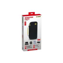 Pack accessori Akuma Cyber S12 Custodia rigida, proteggi-schermo in vetro temperato, proteggi Joy-Con, 9 slot per giochi Nero - Nuovo