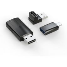 Adaptador MINIX Wireless CarPlay: Convierte CarPlay por Cable en Versión Inalámbrica para iPhone (iOS 10+) con USB-C y Latencia Reducida - Nuevo