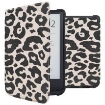 imoshion Étui á rabat pour Pocketbook Touch Lux 5 / HD 3 / Basic Lux 4 / Vivlio Lux 5 - Leopard