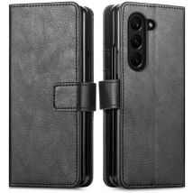 imoshion Étui de télephone portefeuille pour Samsung Galaxy Z Fold 5 - Noir