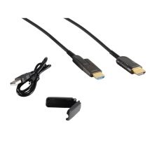 S/CONN 30-02075 câble HDMI 10 m HDMI Type A (Standard) HDMI Type D (Micro) Noir