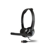 Hamlet HHEADMUS auricular y casco Auriculares Alámbrico Diadema Oficina/Centro de llamadas Negro - Nuevo