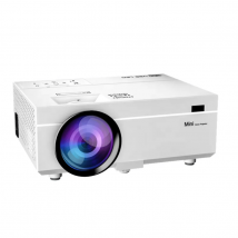 Projecteur LED HD Transjee M8G | Résolution 1280*1080, Distance de Projection 1,5m - 4m, Taille de Projection 30 pouces - 120 pouces, Haut-parleur 