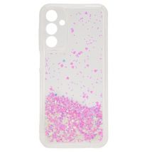 Funda trasera de silicona con purpurina iLike para Samsung Galaxy A15 4G (A155F) / A15 5G (A156B) Rosa claro - Nuevo