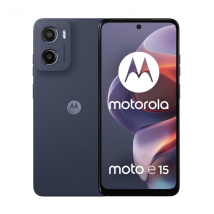 Motorola moto E15 (4G) 64 Go, Bleu nuit