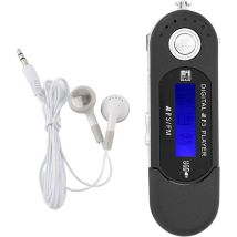 Lecteur MP3 32 Go Compact et Portable noir