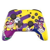 Mando inalámbrico HORI Horipad WaLuigi Doble analógico Cruz direccional Amarillo/Violeta - Nuevo