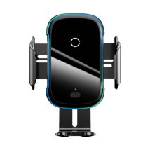 Supporto auto elettrico con ricarica wireless 15W - Nuovo