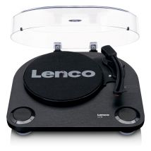 Lenco LS-40BK Tocadiscos de tracción por correa Negro Semiautomático - Nuevo