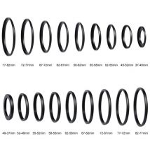 K&F Kit de 18 anillos adaptadores y reductores para filtros universales - Nuevo