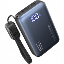 Iniu Powerbank 10000mAh Universal Pocket Pro Slim Ultra Fast 45 W Negro - Nuevo