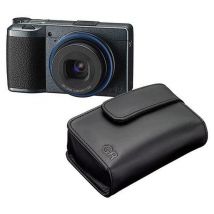 Appareil photo compact expert Ricoh GR IIIx gris Urban Edition avec étui en cuir