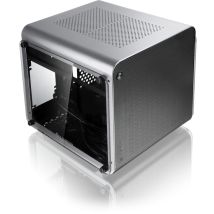 RAIJINTEK METIS EVO TGS Mini Tower Argento - Nuovo