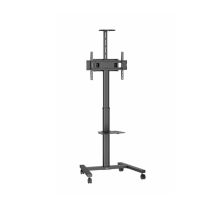 Support a ruote non motorizzato fisso Essential T1031 VESA max 600x400 da 32 a 50 pollici carico max 50 kg fornito con supporto per telecamera 